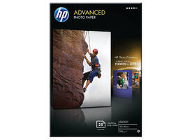 Inkjetpapier HP Q8691A 10x15cm photo glossy 250gr 25 vel