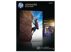 Inkjetpapier HP Q8696A 13x18cm photo glossy 250gr 25 vel