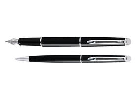 Balpen Waterman Hémisphère black lacquer CT medium