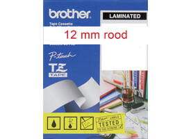 Labeltape Brother P-touch TZe-232 standaard 12mm rood op wit