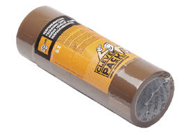 Verpakkingstape CleverPack 48mmx66m bruin PP seal à 6 rollen