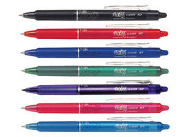 Rollerpen PILOT friXion clicker medium zwart