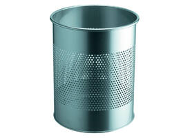 Papierbak Durable 3310-23 15 liter 165mm perforatie zilver