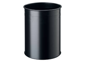 Papierbak Durable 3304-01 15 liter rond zwart