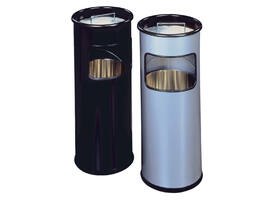As-papierbak Durable 3330-01 rond zwart