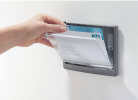 Deurbordje Durable Click sign 149x52,5mm grafiet
