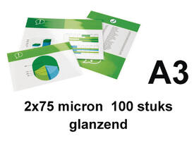 Lamineerhoes Quantore A3 2x75micron 100 stuks