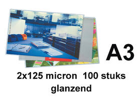 Lamineerhoes Quantore A3 2x125micron 100 stuks