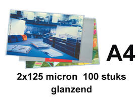 Lamineerhoes Quantore A4 2x125micron 100 stuks