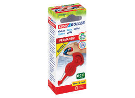 Lijmroller tesa® ecoLogo® permanent navulling in hangdoosje