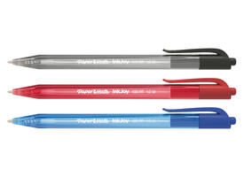 Balpen Paper Mate Inkjoy 100RT medium zwart