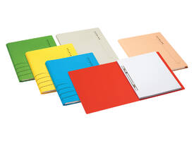 Snelhechter Secolor A4 100% gerecycled karton schuifdeklijst 250gr rood