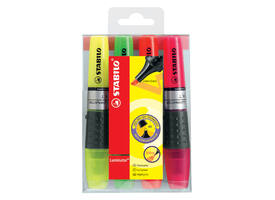 Markeerstift STABILO Luminator XT assorti 71/4 assorti etui à 4 stuks