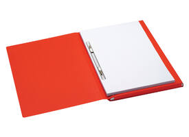 Duplexmap Secolor folio 100% gerecycled karton 250 gr rood