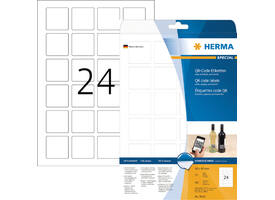 Etiket HERMA 9642 40x40mm QR-code wit 600 stuks
