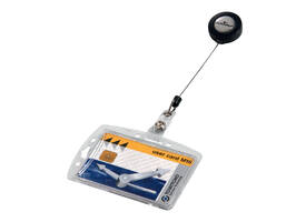 Afrolmechanisme Durable 8012 54x85mm met gesloten pashouder