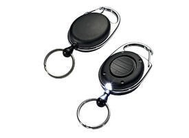 Afrolmechanisme Durable 8198 met ring + lampje 800mm zwart