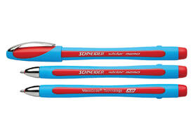 Balpen Schneider Slider Memo extra breed rood