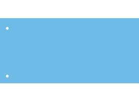 Scheidingsstrook qbasic 225x120mm 50vel blauw