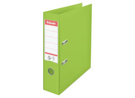 Ordner Esselte No.1 Power VIVIDA 75mm 30% gerecycled PP folie groen