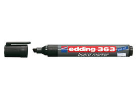 Whiteboardmarker edding 363 schuin 1-5mm zwart