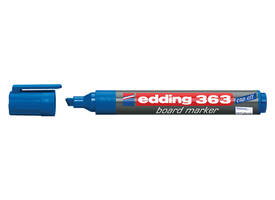 Whiteboardmarker edding 363 schuin 1-5mm blauw