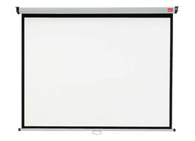 Projectiescherm Nobo wandmodel 240x180cm elektrisch