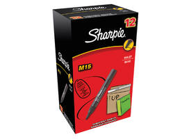 Viltstift Sharpie rond M15 1.8mm zwart