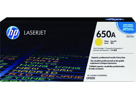 Tonercartridge HP CE272A 650A geel