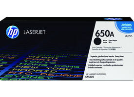 Tonercartridge HP CE270A 650A zwart