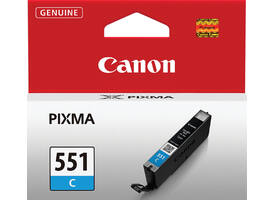 Inktcartridge Canon CLI-551 blauw