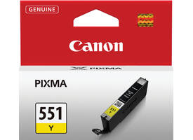 Inktcartridge Canon CLI-551 geel