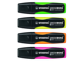 Markeerstift STABILO GREEN BOSS 6070/33 groen