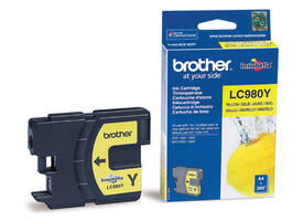 Inktcartridge Brother LC-980Y geel