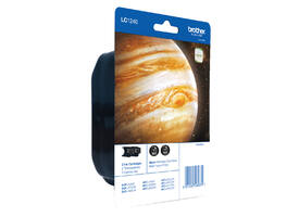 Inktcartridge Brother LC-1240BKBP2 zwart 2x