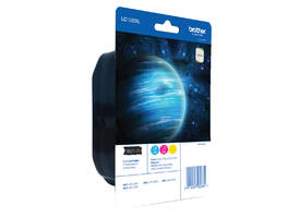 Inktcartridge Brother LC-1280XLRBWBP 3 kleuren