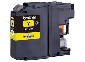 Inktcartridge Brother LC-123Y geel