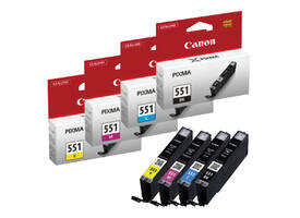 Inktcartridge Canon CLI-551 zwart