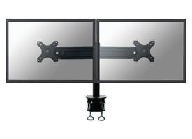 Monitorarm Neomounts D700D 2x19-30" met klem zwart