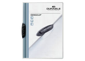 Klemmap Durable Swingclip 30 vellen zwart