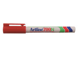 Viltstift Artline 700 rond 0.7mm rood
