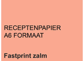 Receptpapier Fastprint A6 80gr zalm 2000 vel