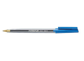Balpen Staedtler Stick 430 medium blauw
