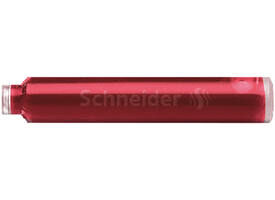 Inktpatroon Schneider din rood doos à 6 stuks