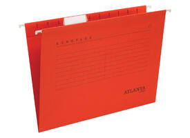 Hangmap Djois Euroflex recycled A4 V-bodem rood