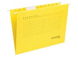 Hangmap Djois Euroflex recycled A4 V-bodem geel