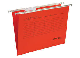 Hangmap Djois Alzicht A4 frontaal recycled V-bodem rood