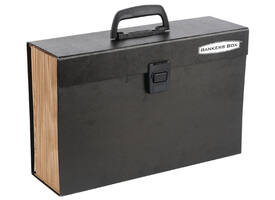 Sorteerkoffer Bankers Box Handifile 19-vaks zwart