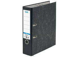 Ordner Elba Smart Original A4 80mm karton zwart gewolkt