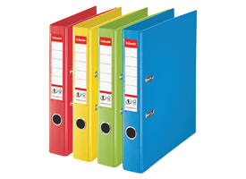 Ordner Esselte No.1 Power VIVIDA 50mm 30% gerecycled PP folie zwart